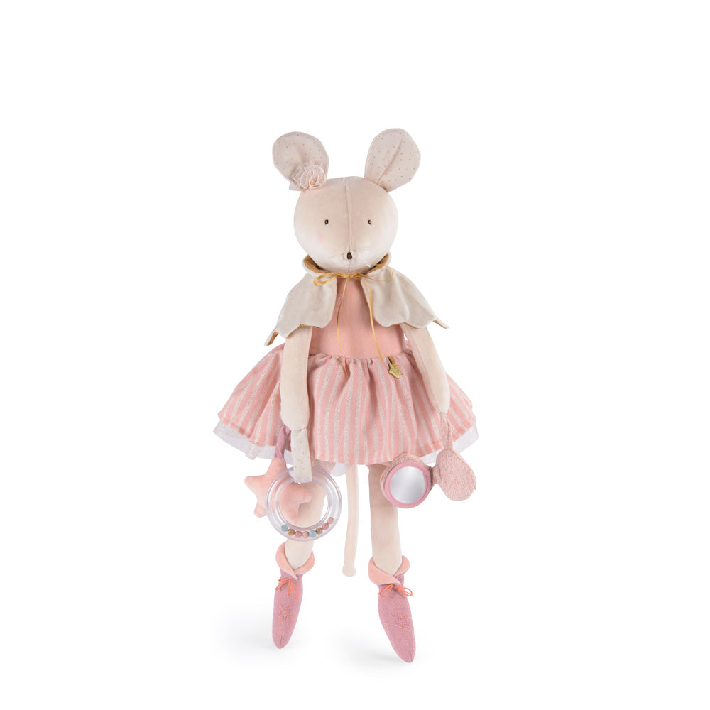 Grande peluche topo attività | Moulin Roty