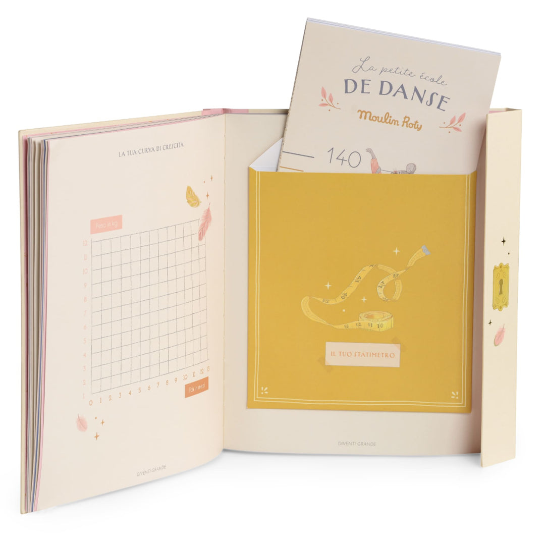 Libro nascita in Italiano (80 pagine) La petite école de danse