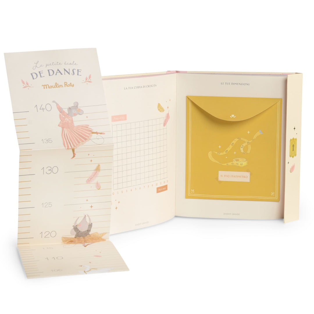 Libro nascita in Italiano (80 pagine) La petite école de danse