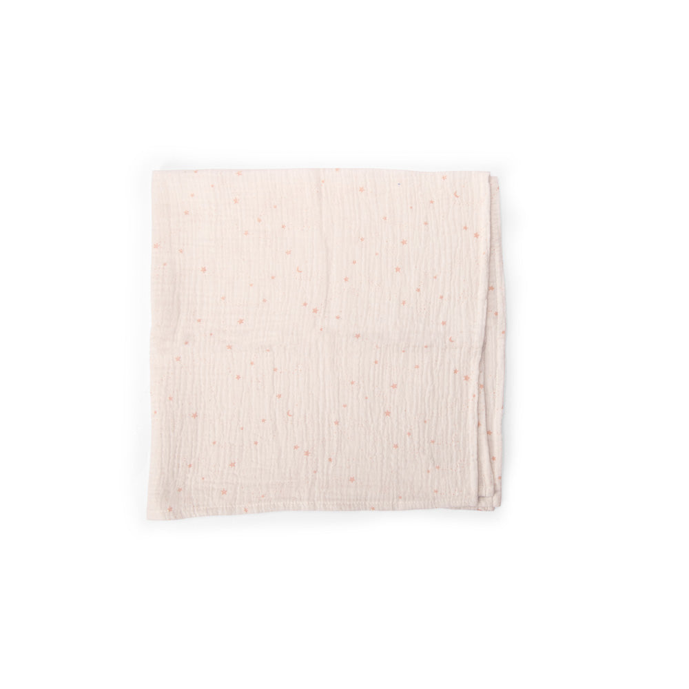 Set of 3 organic cotton muslin covers, La petite école de danse