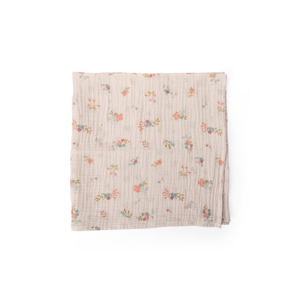 Set of 3 organic cotton muslin covers, La petite école de danse