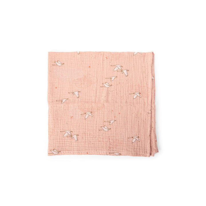Set of 3 organic cotton muslin covers, La petite école de danse