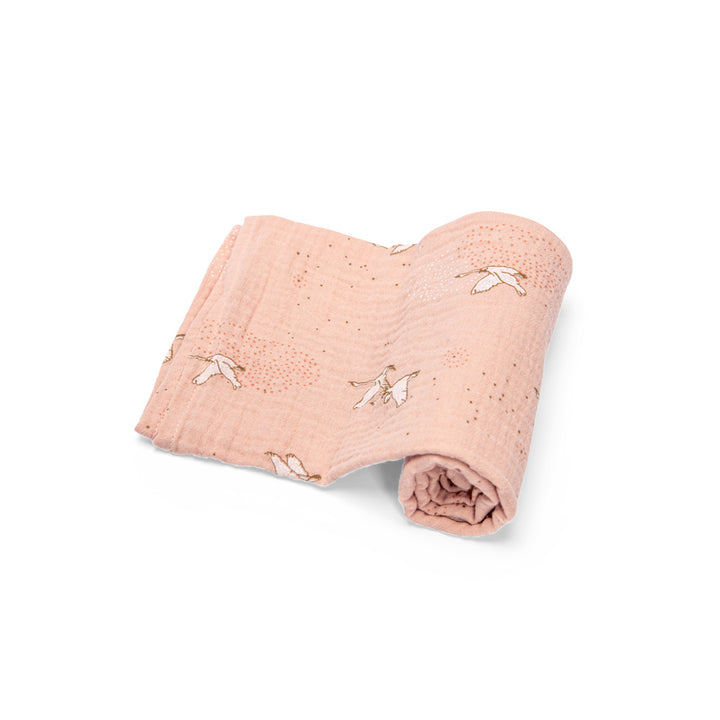 Set of 3 organic cotton muslin covers, La petite école de danse