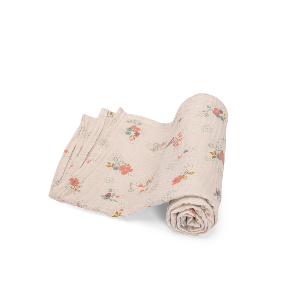 Set of 3 organic cotton muslin covers, La petite école de danse