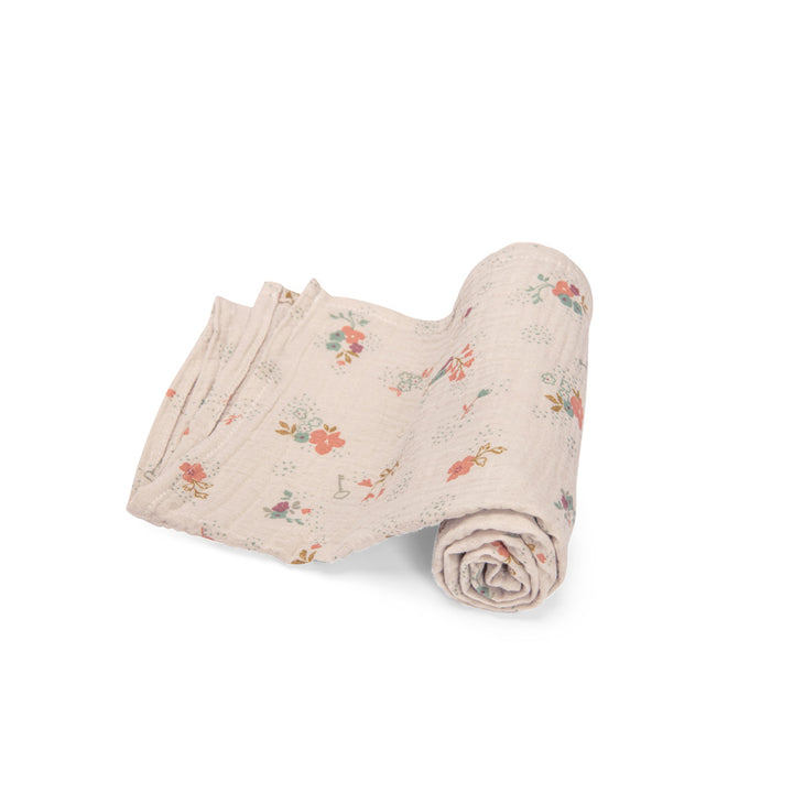 Set of 3 organic cotton muslin covers, La petite école de danse