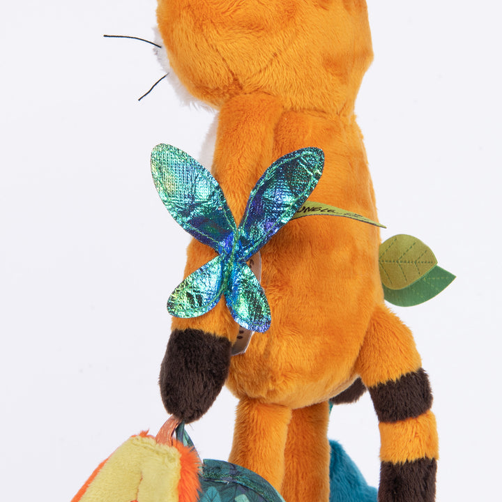 Moulin Roty | Peluche tigre attività e sonaglio da appendere