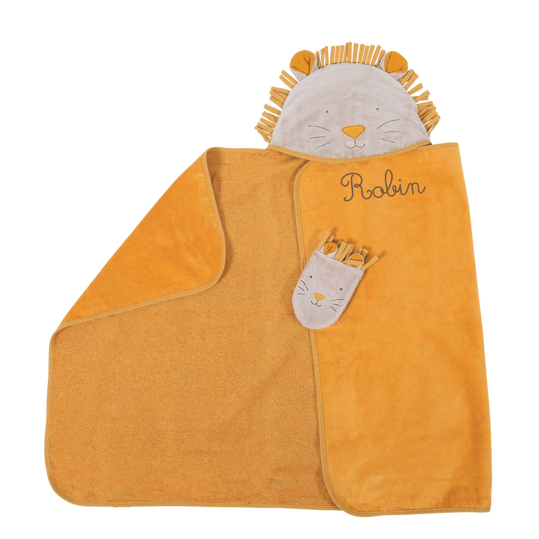 Newborn bath robe, Leone
