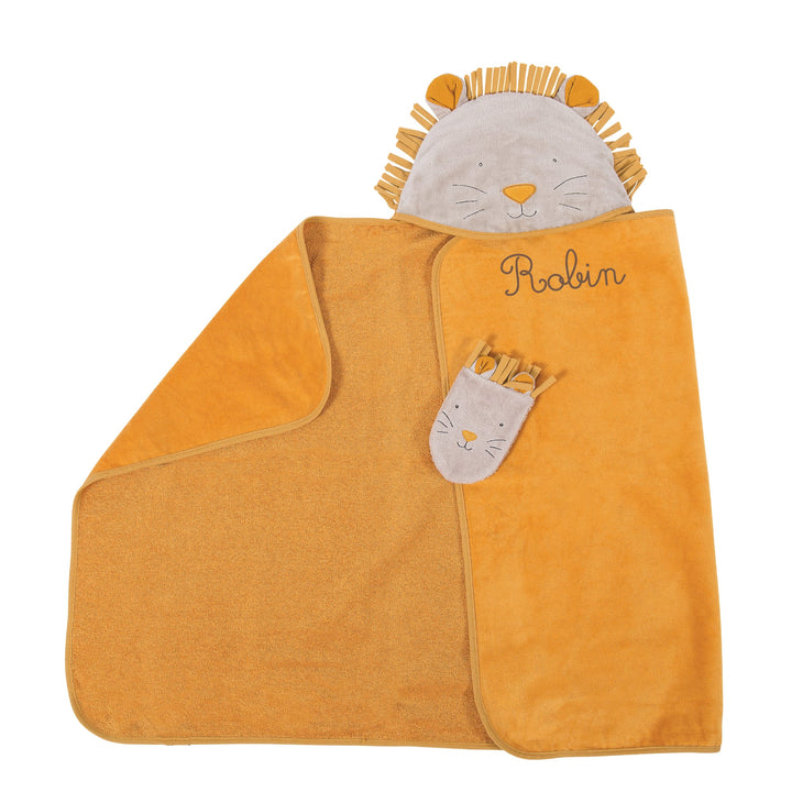 Newborn bath robe, Leone