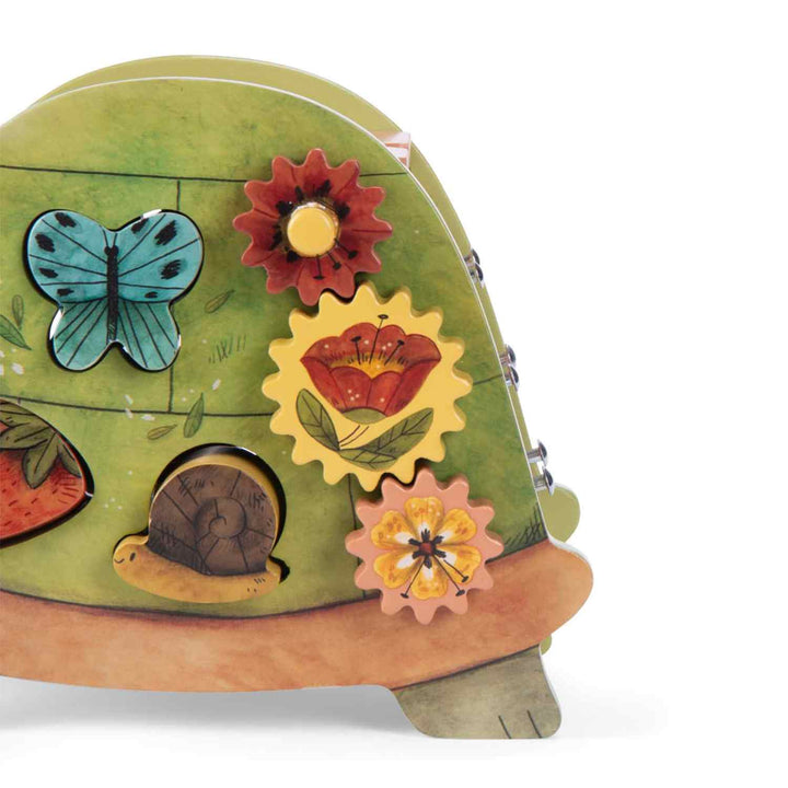Wooden Activity Turtle