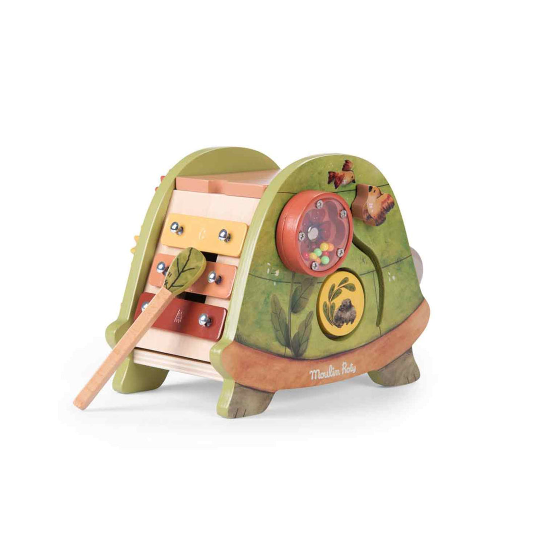 Wooden Activity Turtle