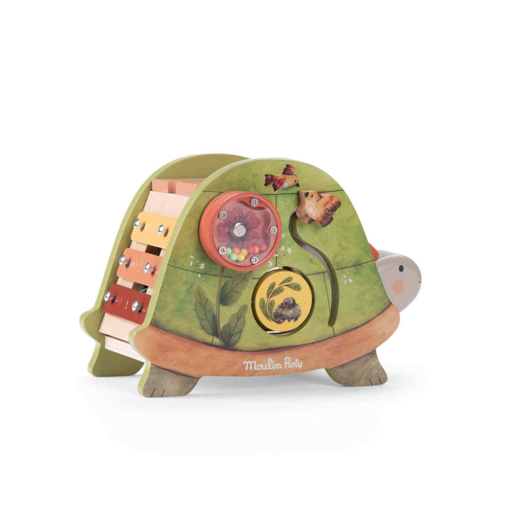 Wooden Activity Turtle