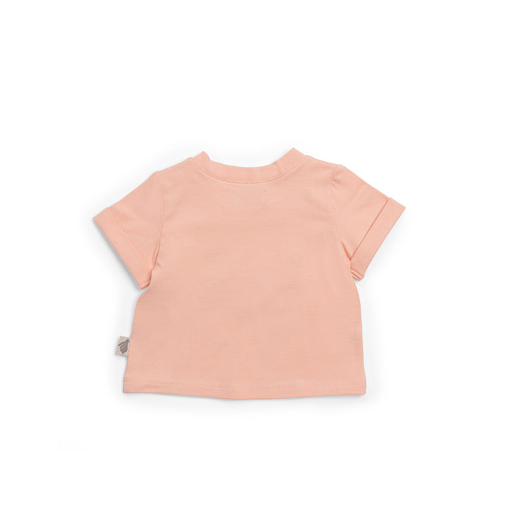 Maglietta maniche corte rosa, Justine | Moulin Roty