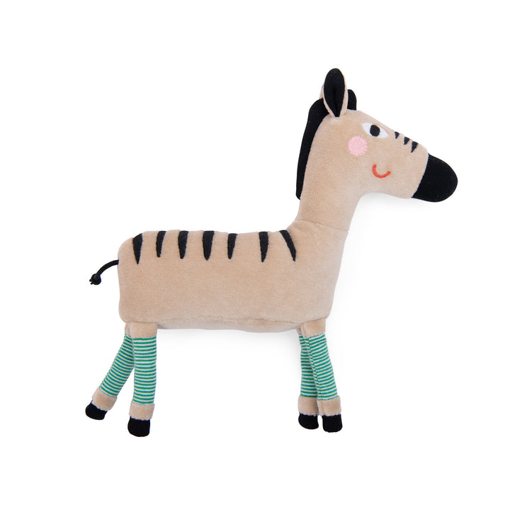 Moulin Roty | Piccolo peluche Zebra, Les Toupitis