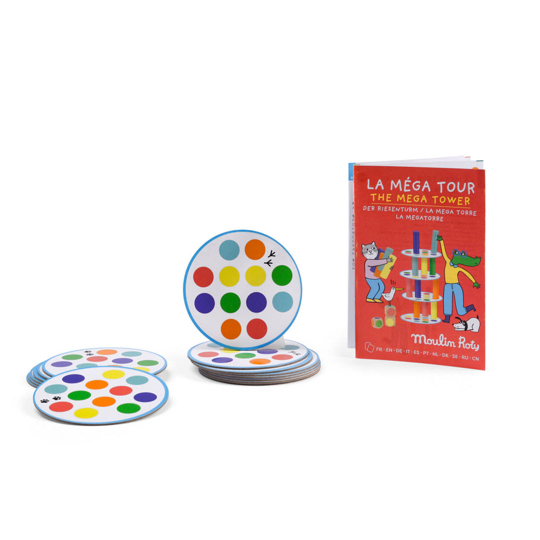 Wooden game The mega tower
