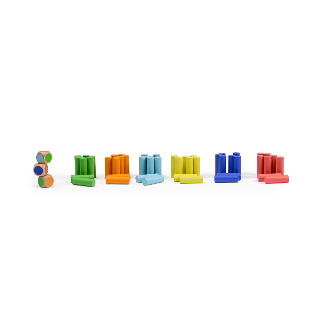 Wooden game The mega tower