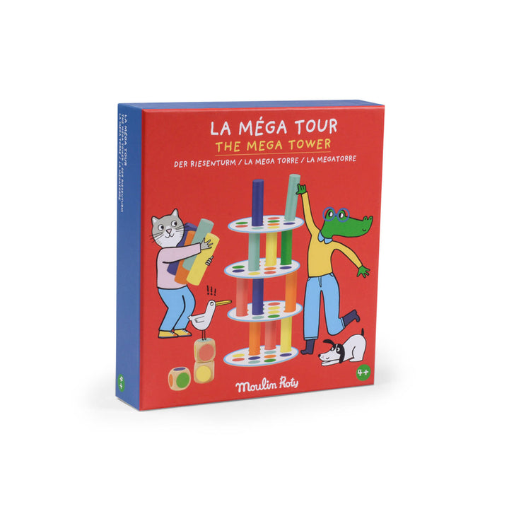 Wooden game The mega tower