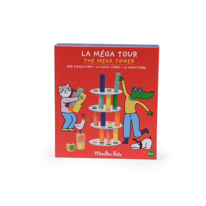Wooden game The mega tower