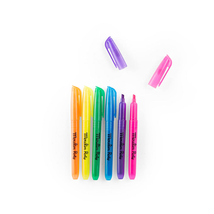 Pennarelli fluorescenti,  6 colori