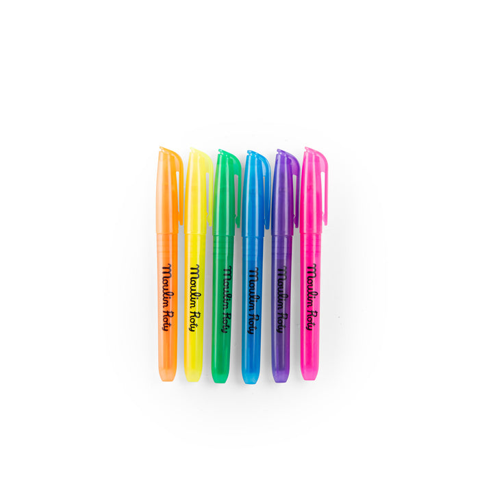 Pennarelli fluorescenti,  6 colori