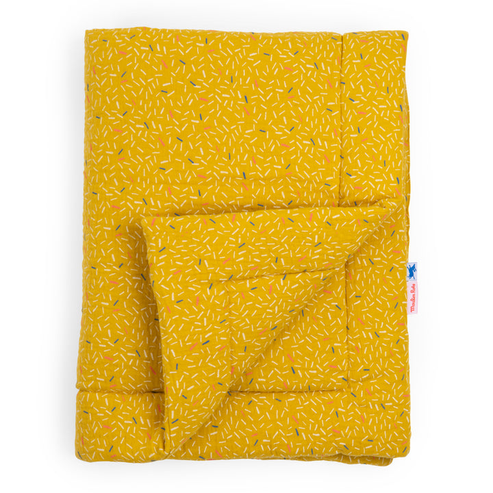 Trapunta invernale 90x69cm, Giallo