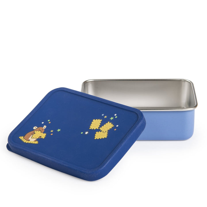 Porta merenda in acciaio inox, Puce e Pilou