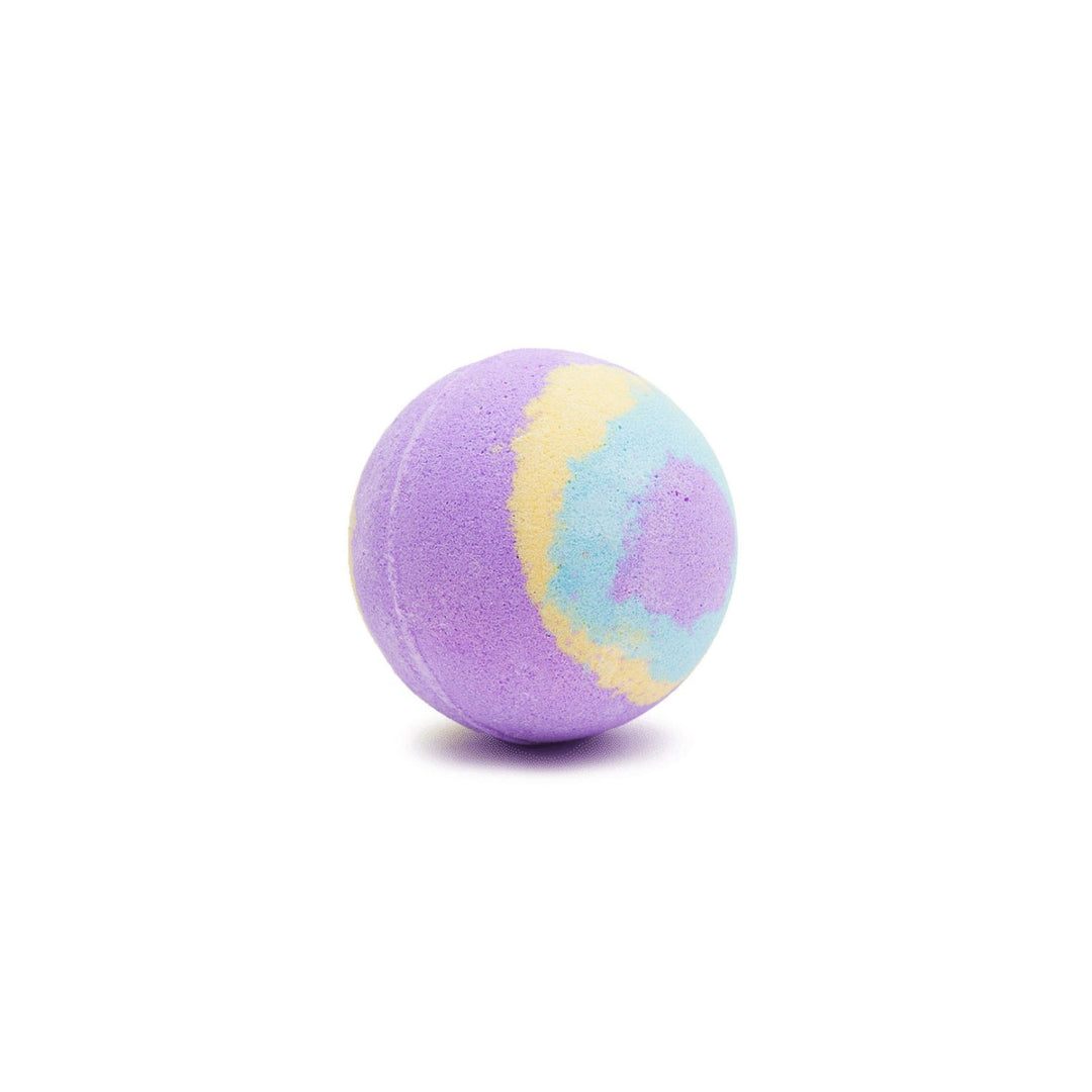 Bomba da bagno Viola, Giallo e Blu