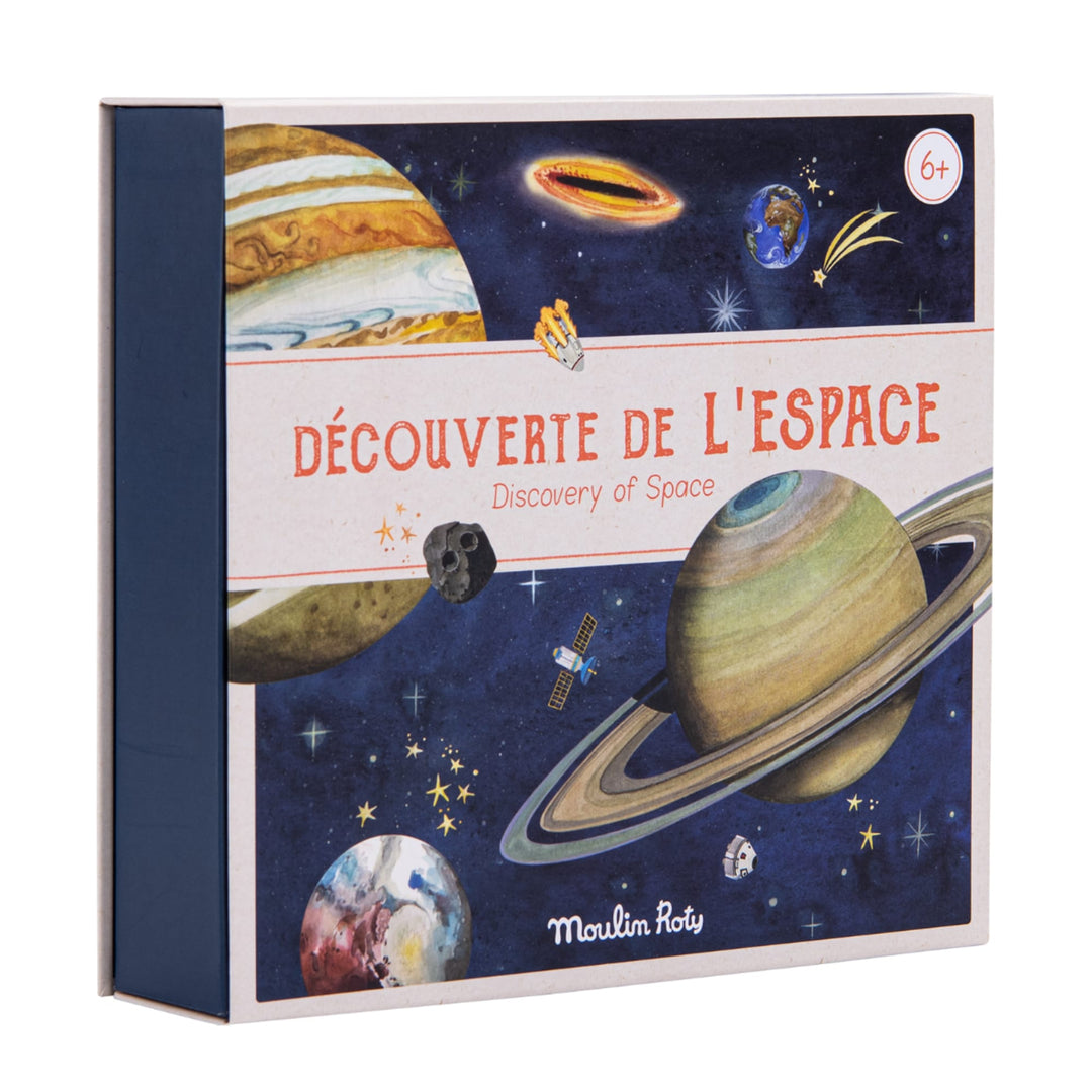 Cofanetto Découverte de l'espace (francese/inglese)
