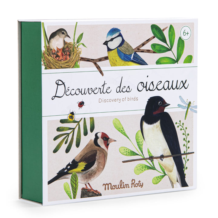 Cofanetto scoperta degli uccelli (francese/inglese)