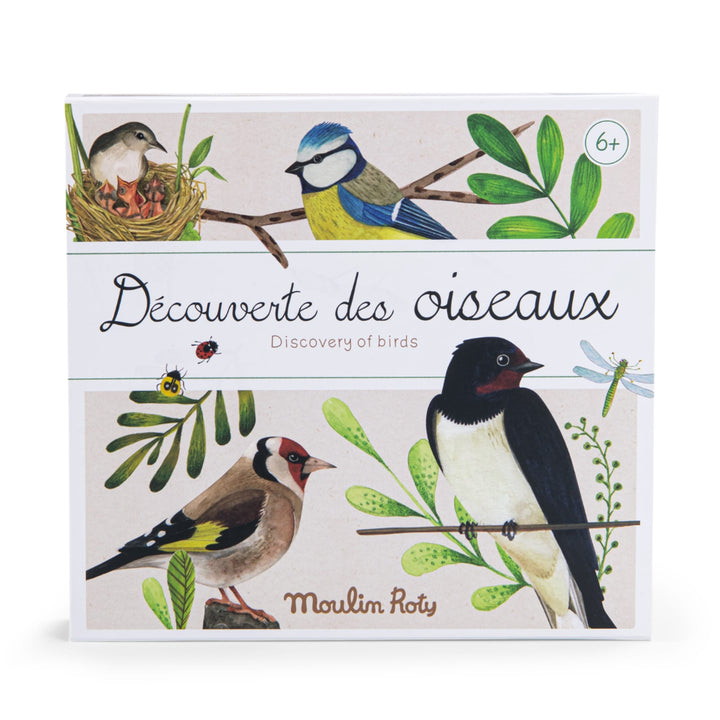 Cofanetto scoperta degli uccelli (francese/inglese)