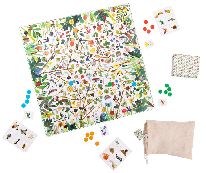 Gioco di memoria e osservazione, I tesori del giardino