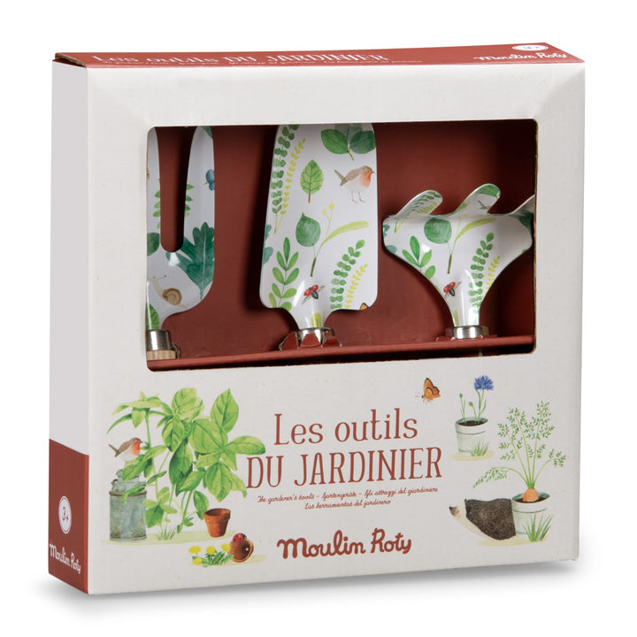 Set 3 attrezzi del giardiniere per bambini