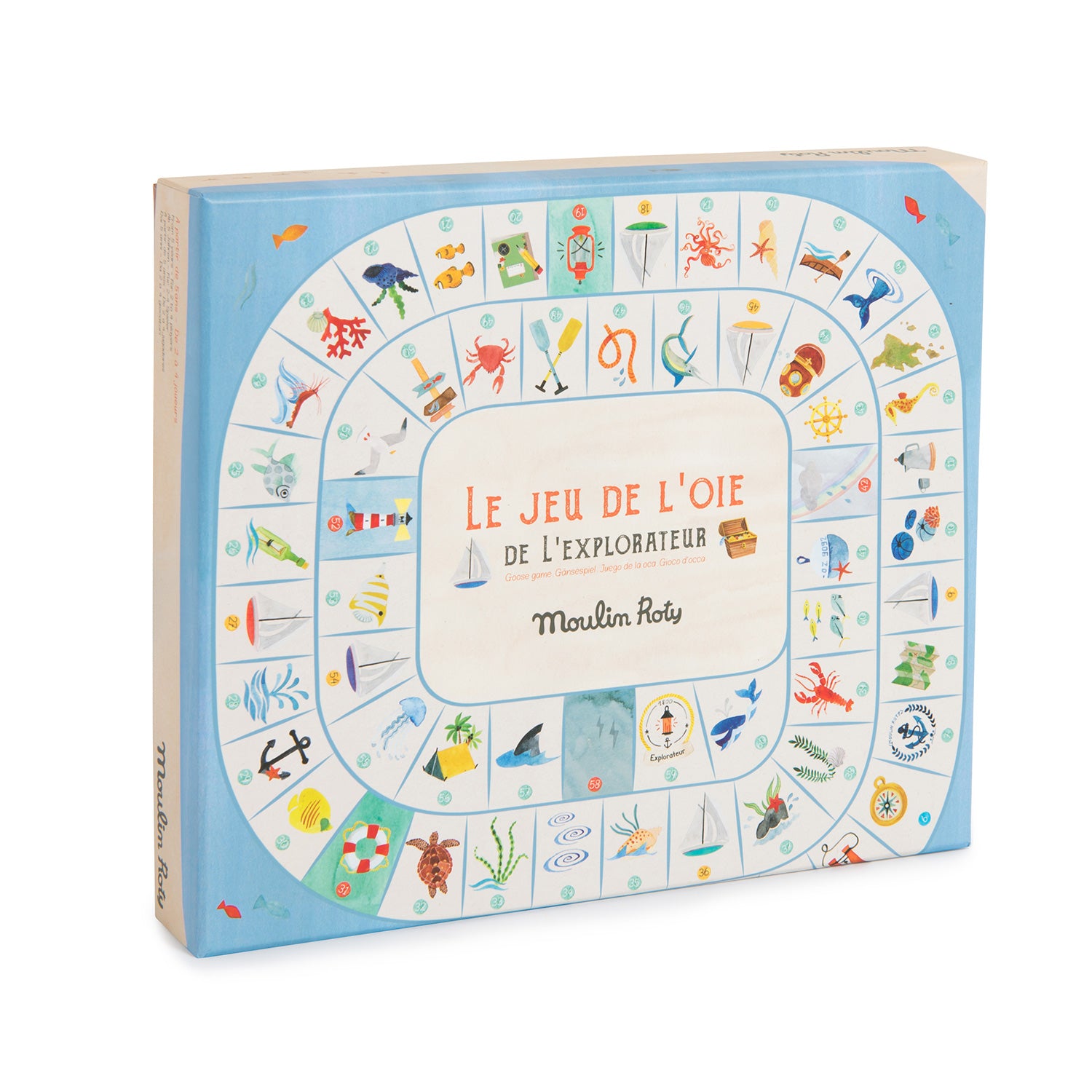 Moulin Roty | Gioco dell'oca dell’esploratore, Le Jardin