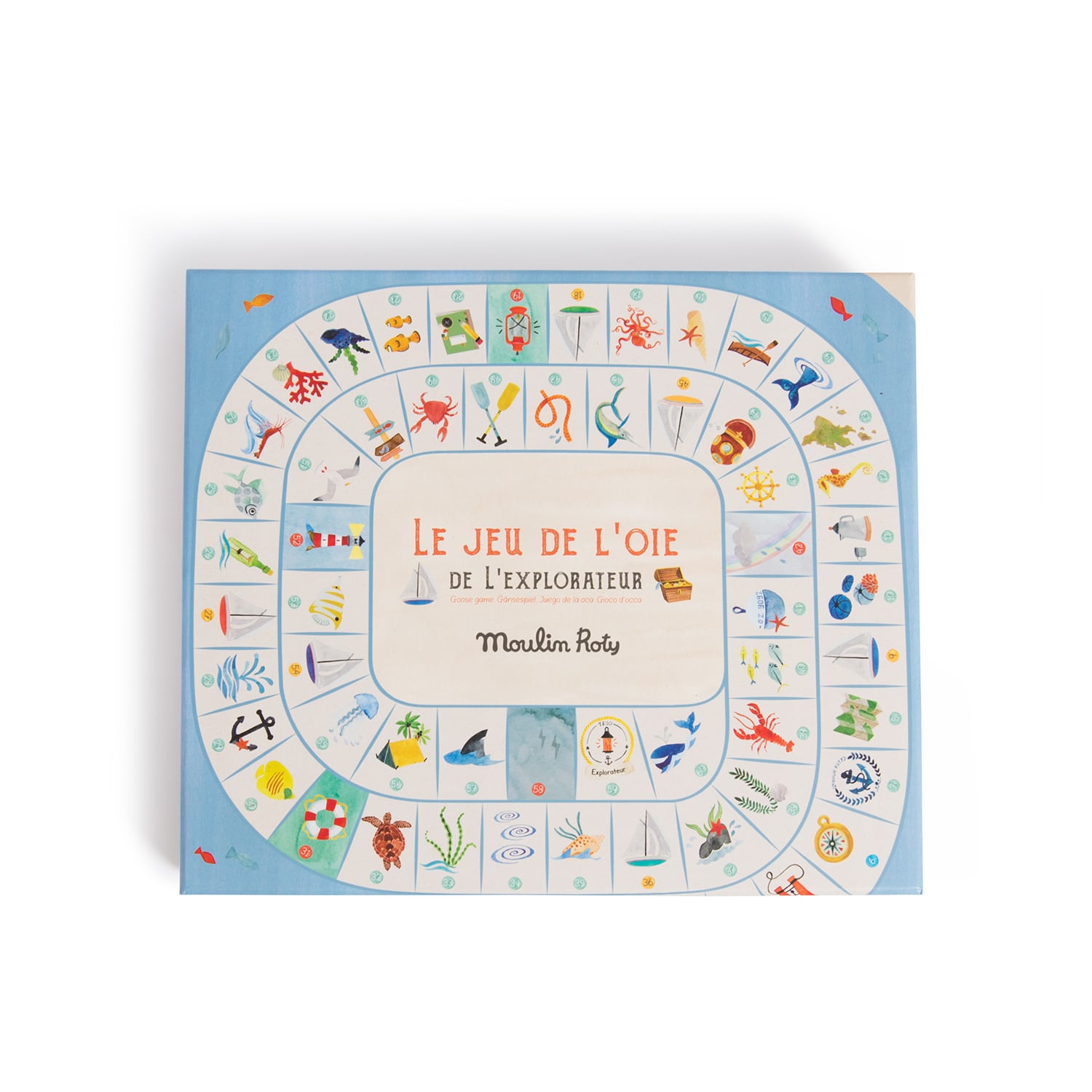Moulin Roty | Gioco dell'oca dell’esploratore, Le Jardin