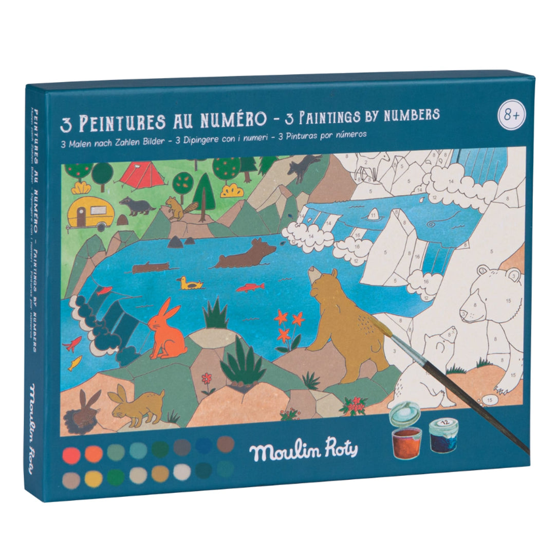 Moulin Roty Paint by Numbers - The Explorer Moulin Roty Paint by Numbers - The Explorer