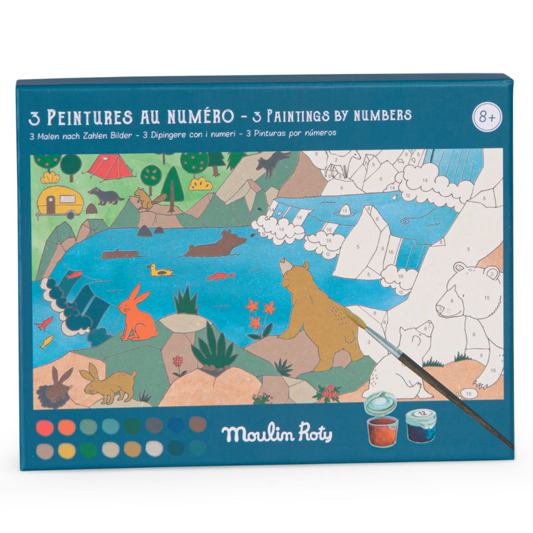 Moulin Roty Paint by Numbers - The Explorer Moulin Roty Paint by Numbers - The Explorer