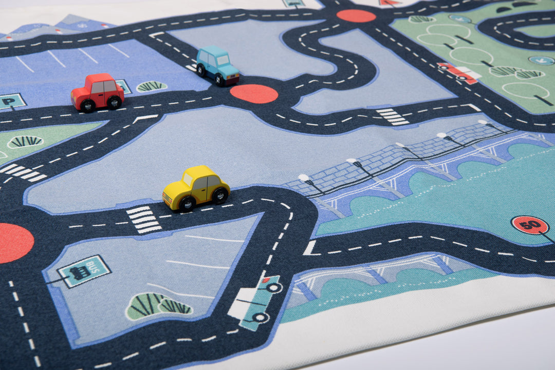 Tappeto circuito per macchinine
