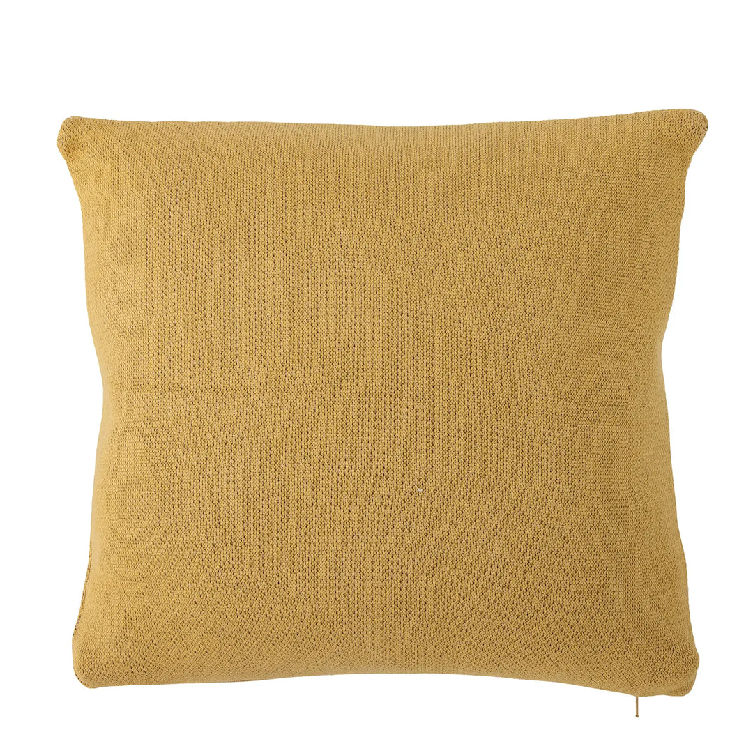 Cuscino giallo in cotone, Leone | Bloomingville mini