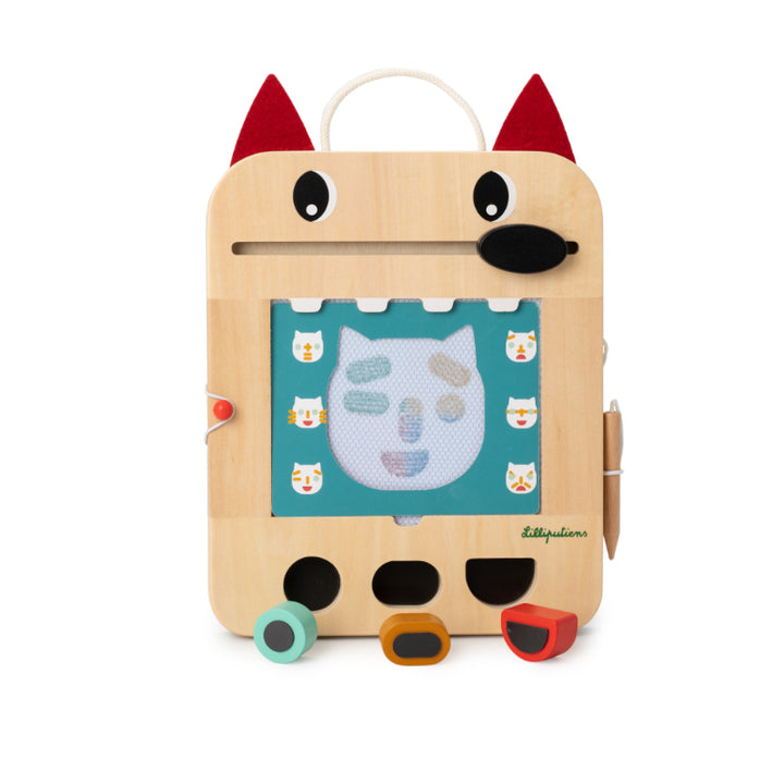 Lavagna magica in legno, Louis | Lilliputiens