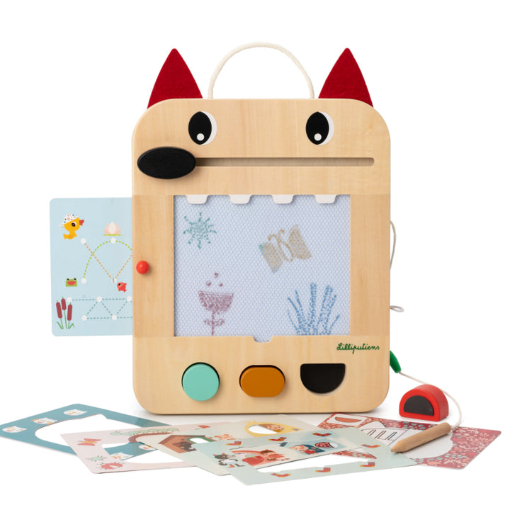 Lavagna magica in legno, Louis | Lilliputiens