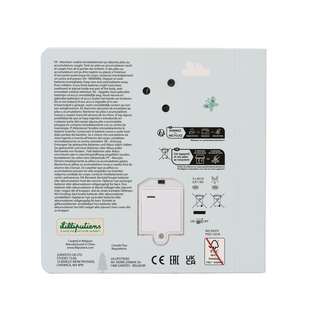 Sweet Louis Tactile and Sound Book