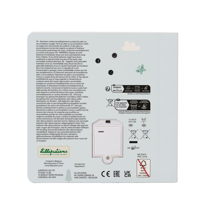 Sweet Louis Tactile and Sound Book