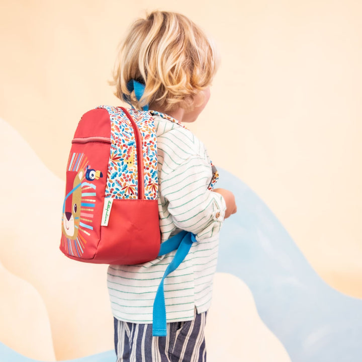 Water-repellent backpack "Jack" lion, 2 years+
