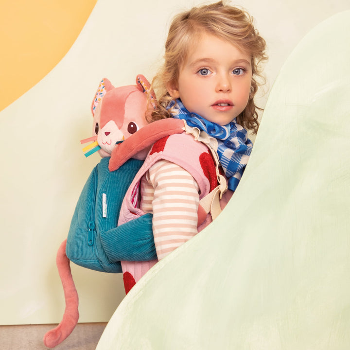 Jeanne the Cat Soft Backpack