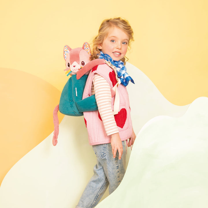 Jeanne the Cat Soft Backpack