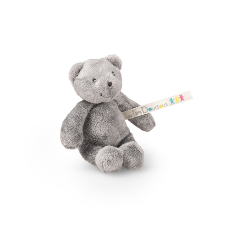 Peluche piccolo orsetto grigio, Doudou Ospedale Moulin Roty