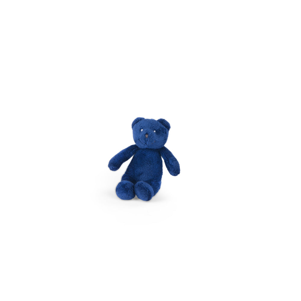 Peluche piccolo orsetto blu navy, Doudou Ospedale Moulin Roty