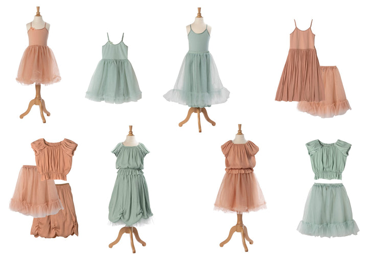 Gonna principessa in tulle, 4-6 anni Melon