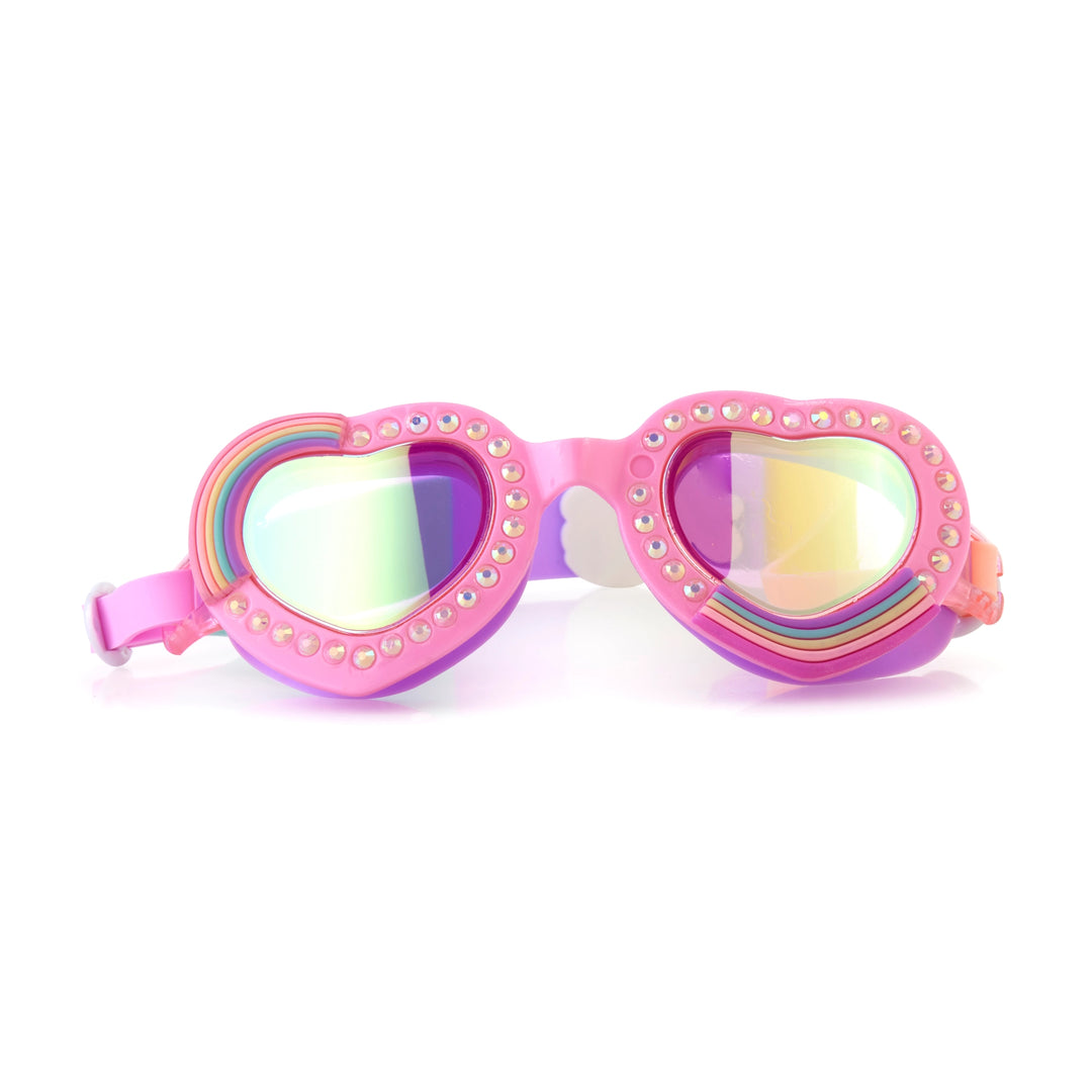 Occhialini da nuoto, One and only pink All you need is love | Bling2o