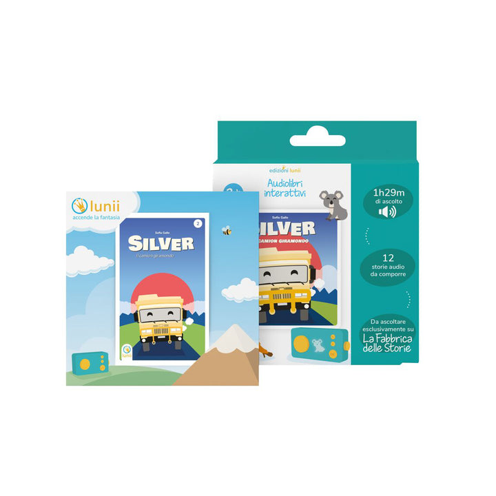 Audiobook Lunii, Silver, the globetrotting truck