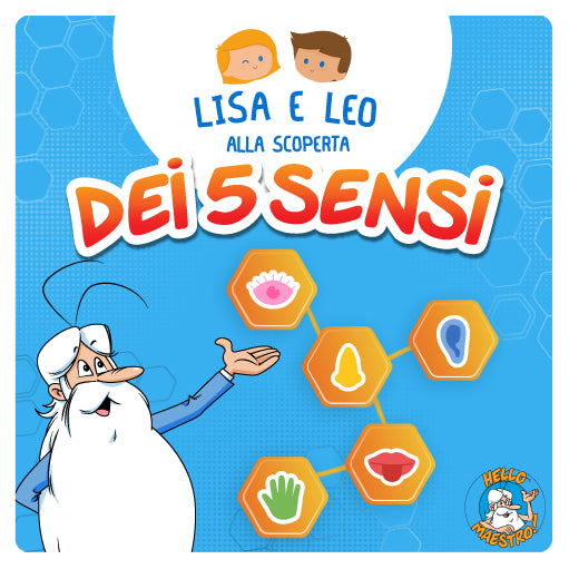Audiolibro Lunii, Lisa e Leo alla scoperta dei 5 sensi